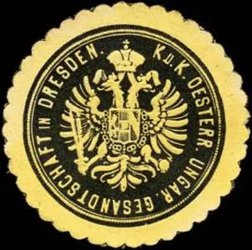 Kaiserlich und KÃ¶niglich Oesterreichisch Ungarische Gesandtschaft in Dresden