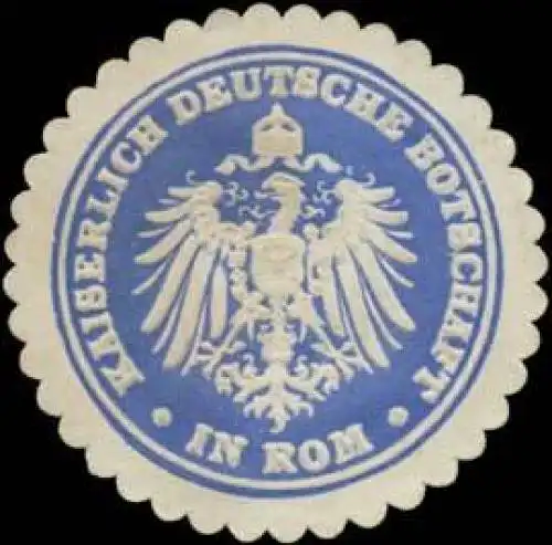 K. Deutsche Botschaft in Rom
