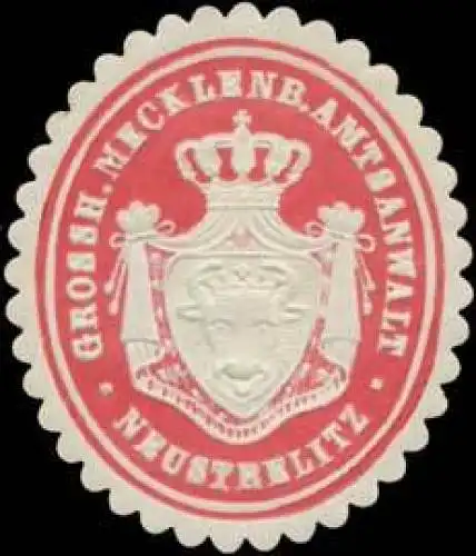 Grossh. Mecklenb. Amtsanwalt Neustrelitz