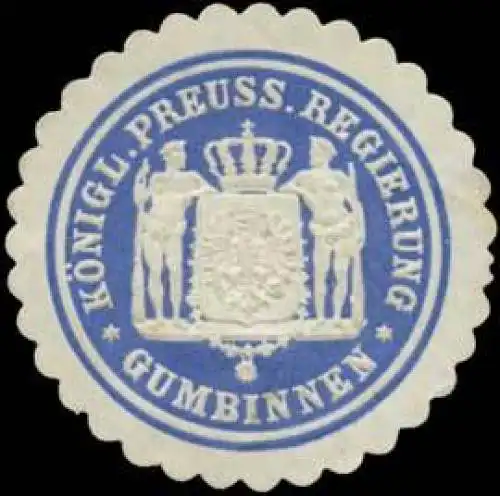 K.Pr. Regierung Gumbinnen