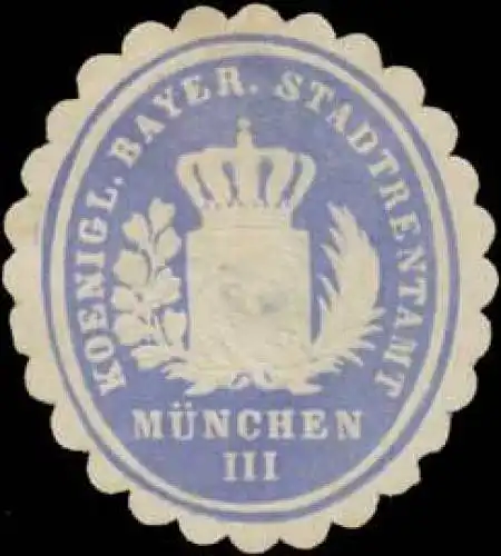 K. Bayer. Stadtrentamt MÃ¼nchen III