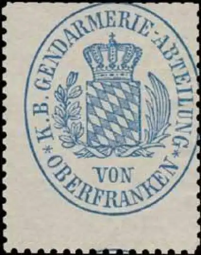 K.B. Gendarmerie-Abteilung von Oberfranken