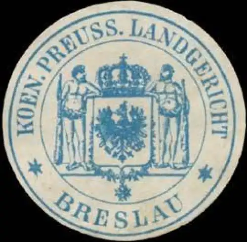 K.Pr. Landgericht Breslau