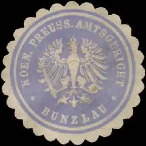K.Pr. Amtsgericht Bunzlau