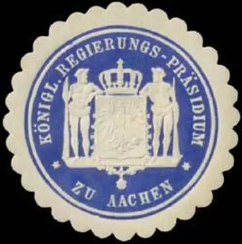K. Regierungs-PrÃ¤sidium zu Aachen