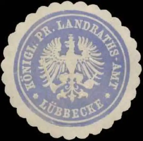 K.Pr. Landraths-Amt LÃ¼bbecke