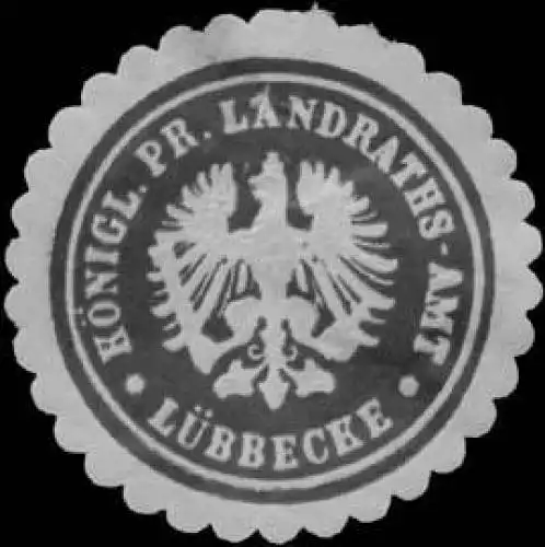 K.Pr. Landraths-Amt LÃ¼bbecke