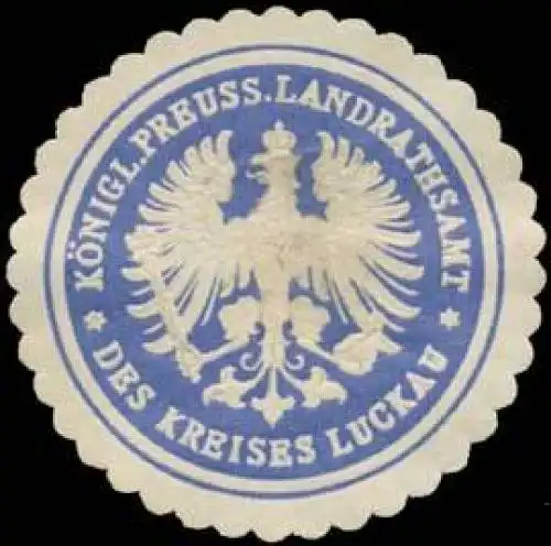 K.Pr. Landrathsamt des Kreises Luckau/Lausitz