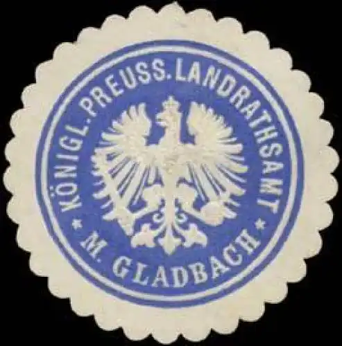 K.Pr. Landrathsamt MÃ¼nchen Gladbach