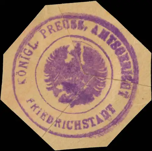 K.Pr. Amtsgericht Friedrichstadt