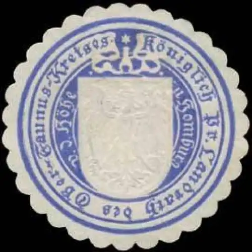 K.Pr. Landrath des Ober-Taunus-Kreises