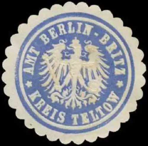 Amt Britz Kreis Teltow