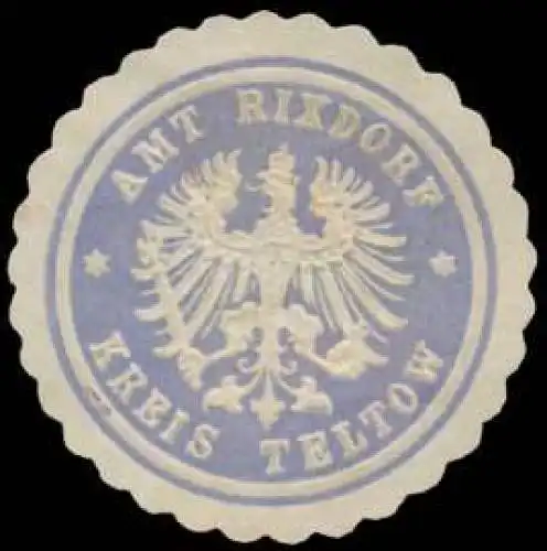 Amt Rixdorf Kreis Teltow