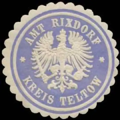 Amt Rixdorf Kreis Teltow