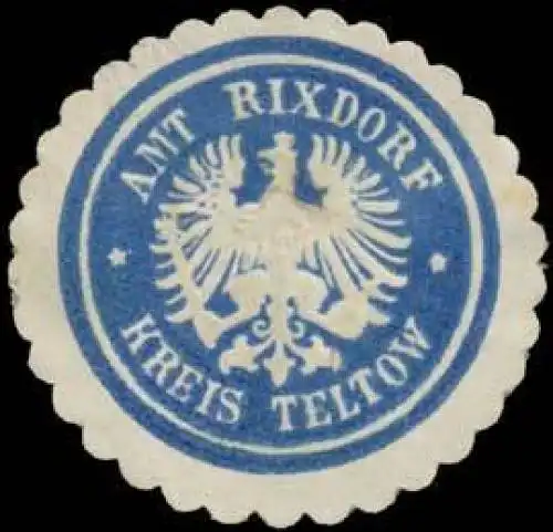 Amt Rixdorf Kreis Teltow