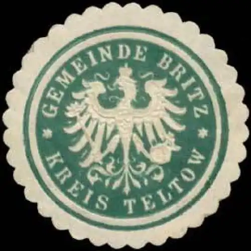 Gemeinde Britz Kreis Teltow