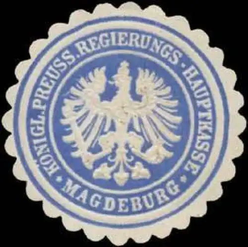 K.Pr. Regierungs-Hauptkasse Magdeburg