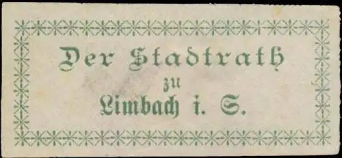 Der Stadtrath zu Limbach in Sachsen