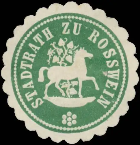 Stadtrath zu Rosswein