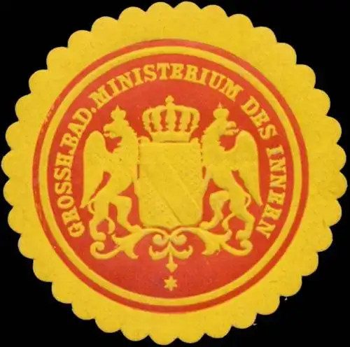 Gr. Bad. Ministerium des Innern