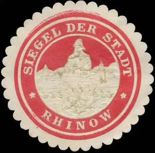 Siegel der Stadt Rhinow