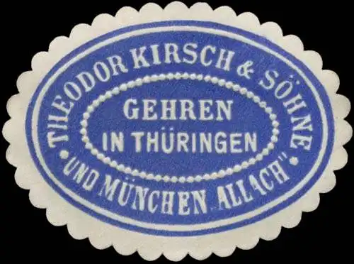 DampfsÃ¤gewerk Theodor Kirsch & SÃ¶hne