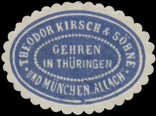 DampfsÃ¤gewerk Theodor Kirsch & SÃ¶hne