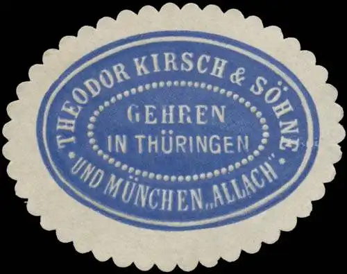 DampfsÃ¤gewerk Theodor Kirsch & SÃ¶hne