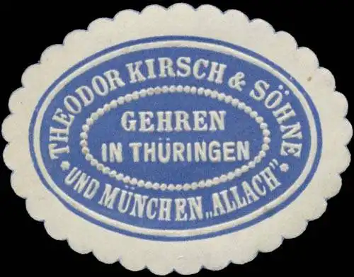 DampfsÃ¤gewerk Theodor Kirsch & SÃ¶hne