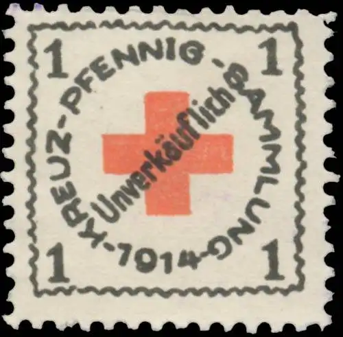 Rotes Kreuz Pfennig Sammlung