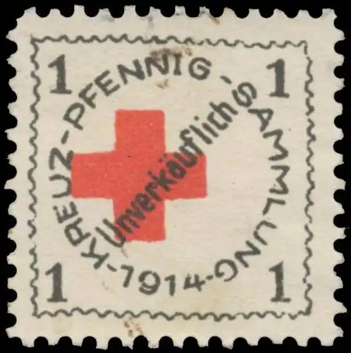 Rotes Kreuz Pfennig Sammlung