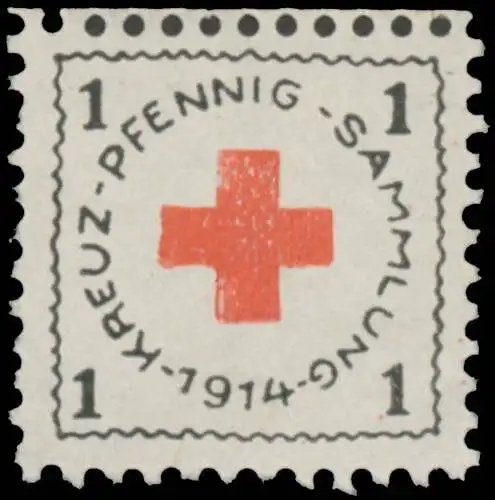 Rotes Kreuz Pfennig Sammlung