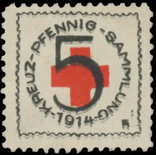 Rotes Kreuz Pfennig Sammlung