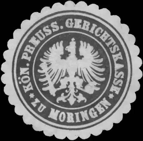 K.Pr. Gerichtskasse zu Moringen