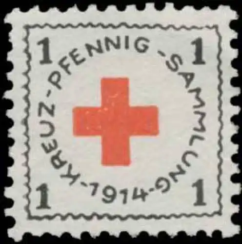 Rotes Kreuz Pfennig-Sammlung