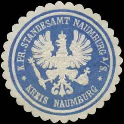 K.Pr. Standesamt Naumburg/Saale