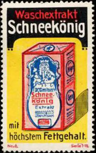 Waschextrakt SchneekÃ¶nig mit hÃ¶chstem Fettgehalt