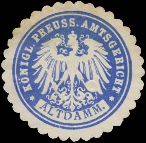 K.Pr. Amtsgericht Altdamm