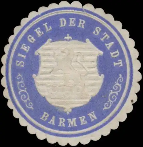Siegel der Stadt Barmen