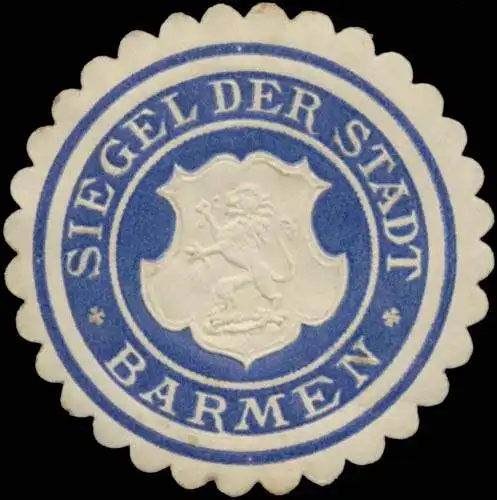 Siegel der Stadt Barmen