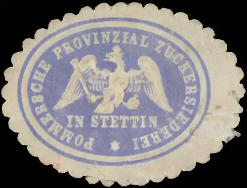 Pommersche Provinzial Zuckersiederei in Stettin