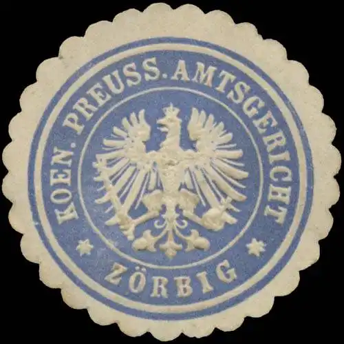 K.Pr. Amtsgericht ZÃ¶rbig