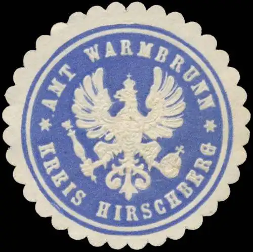 Amt Warmbrunn Kreis Hirschberg/Schlesien