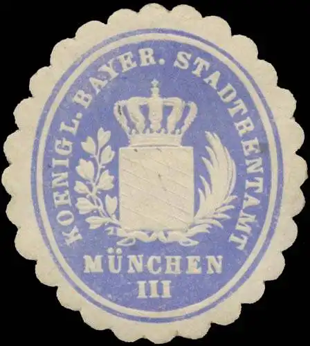 K. Bayer. Stadtrentamt München III