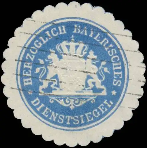 Herzoglich Bayerisches Dienstsiegel