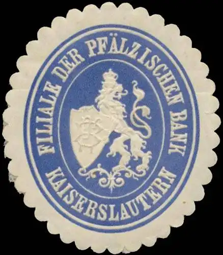 Filiale der PfÃ¤lzischen Bank Kaiserslautern