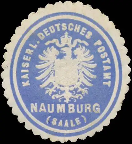 K. Deutsches Postamt Naumburg/Saale