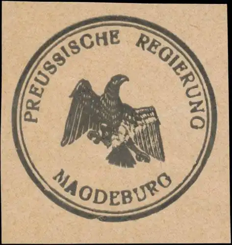 Pr. Regierung Magdeburg