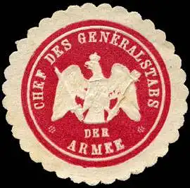 Chef des Generalstabs der Armee