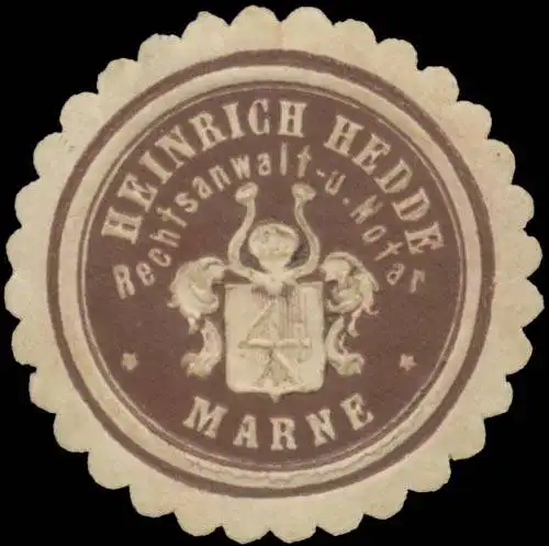 Heinrich Hedde Rechtsanwalt und Notar